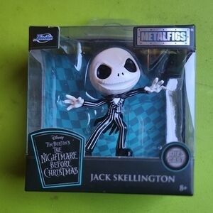 Jada MetalFigs JACK SKELLINGTON 3 inch Die-cast Figure NRFB Excellent Condition